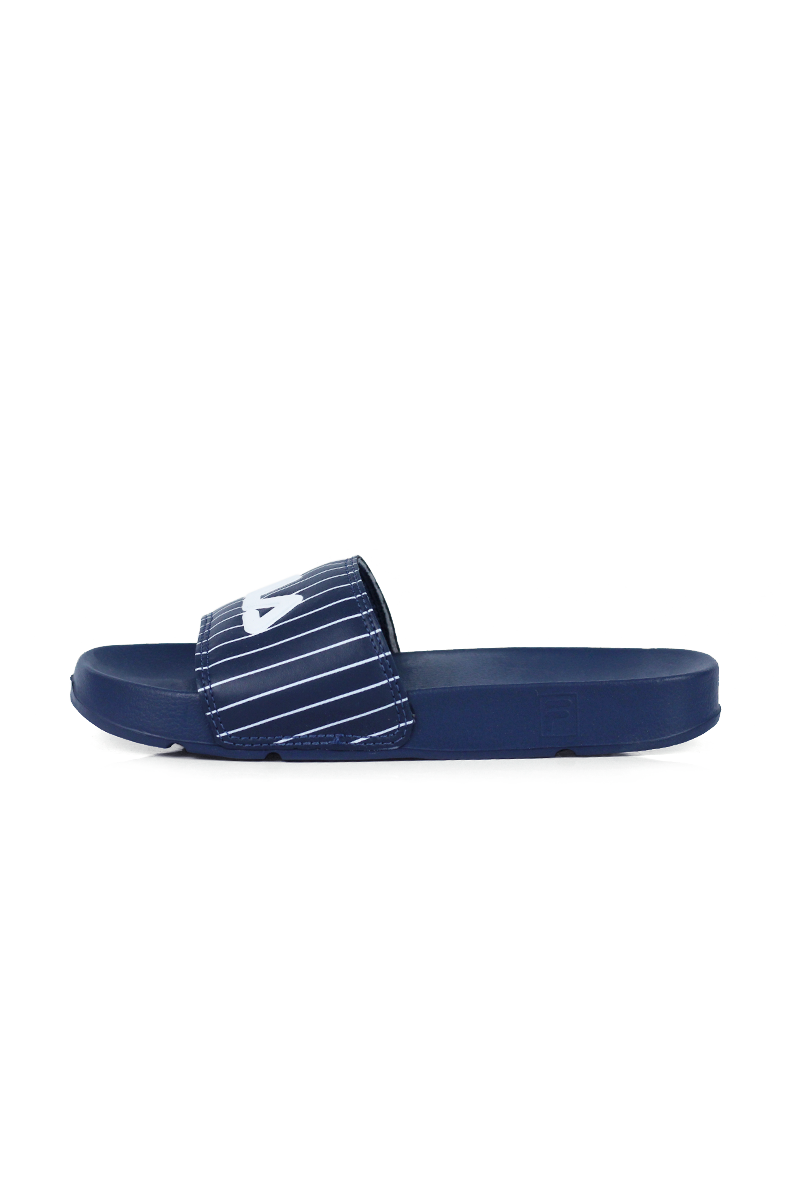 Chinelo Fila Slider Drifter Stripes Masculino Azul