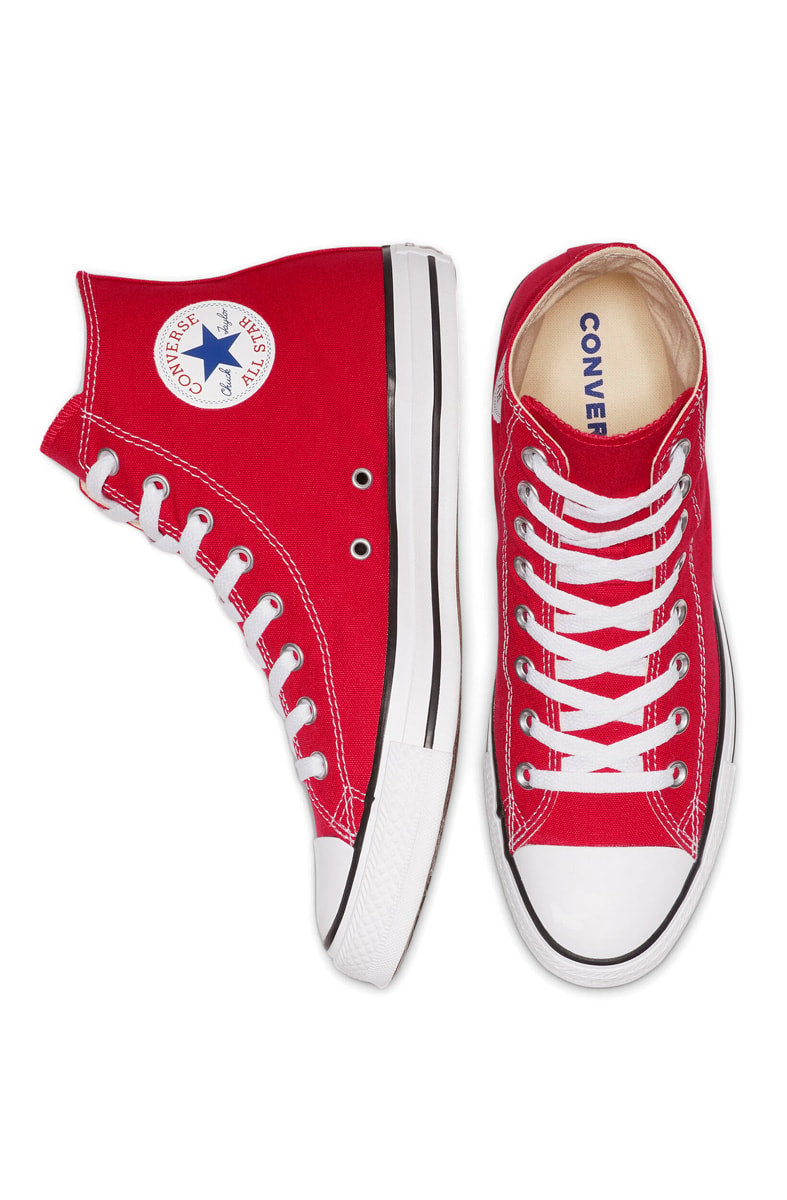 Tênis Converse Chuck Taylor All Star High Vermelho/Branco