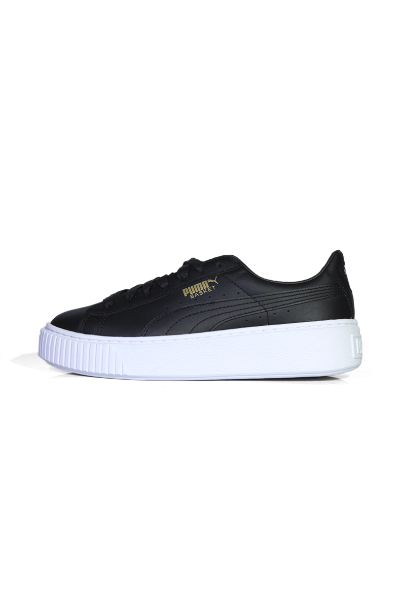 Tênis Puma Basket Platform Core Feminino Preto