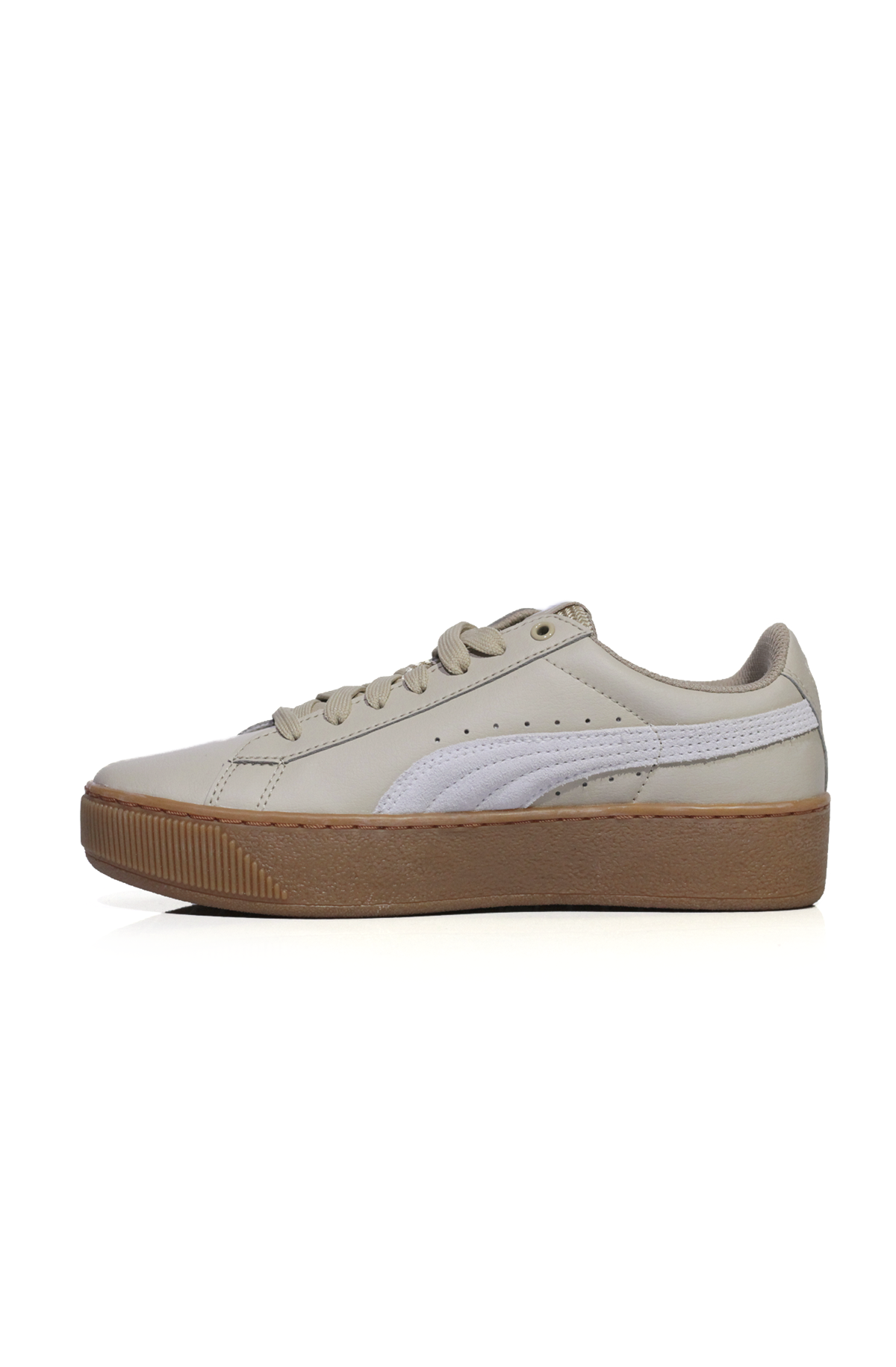 Tênis Puma Vikky Plataform Bege