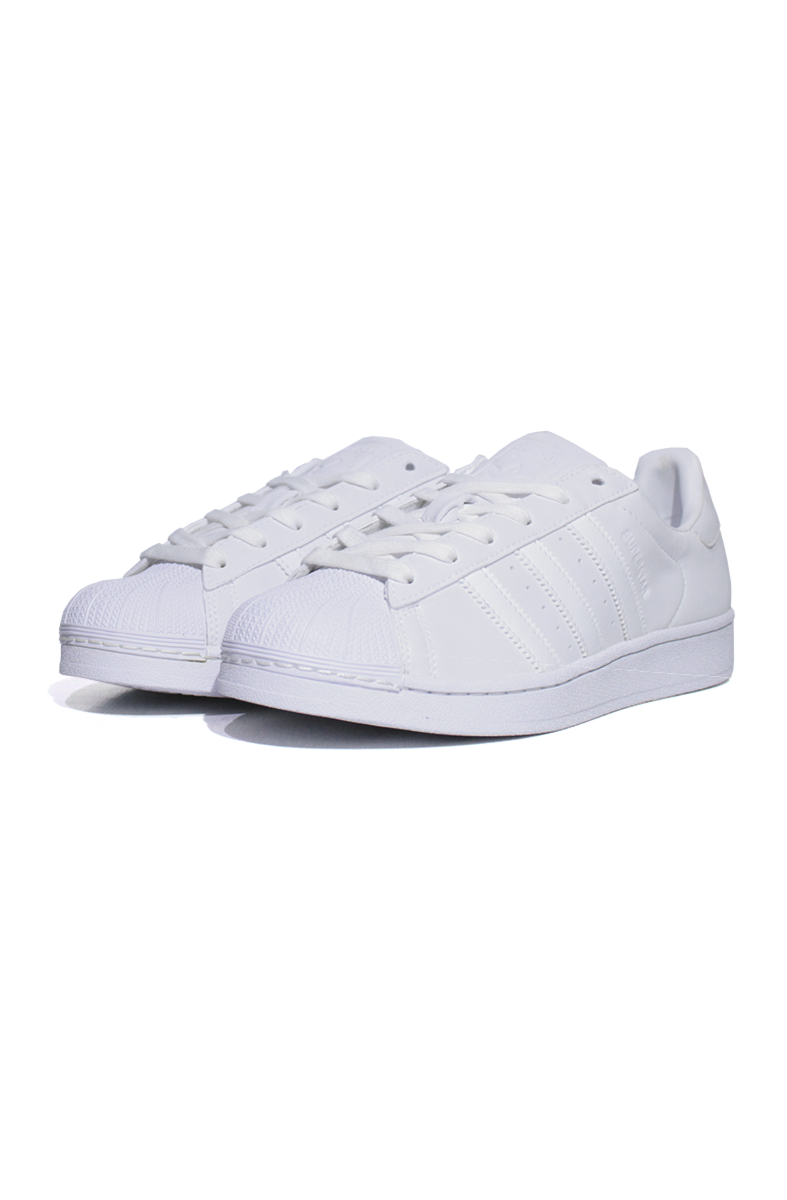 Tênis Adidas Superstar Feminino Branco Refletivel