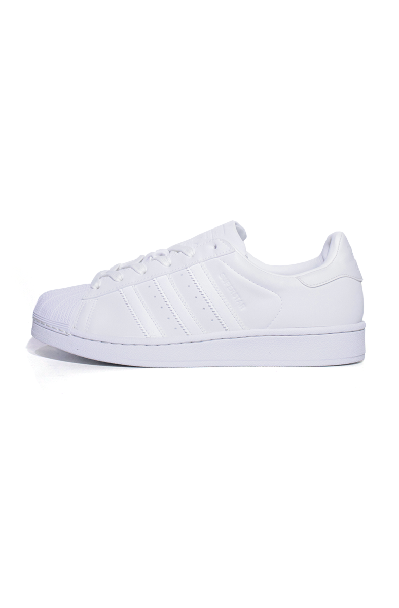 Tênis Adidas Superstar Feminino Branco Refletivel
