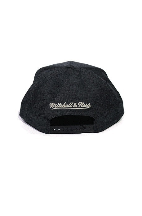 Boné Mitchell and Ness Snapback NBA Los Angeles Lakers Heathe Cinza