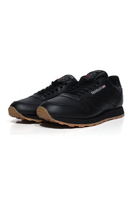 Tênis Reebok Classic Leather Black Gum Preto