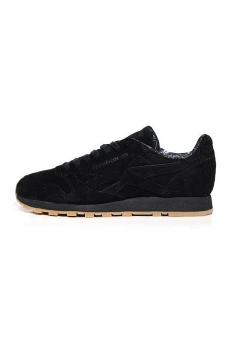 Tênis Reebok Classic Leather TDC Preto Feminino