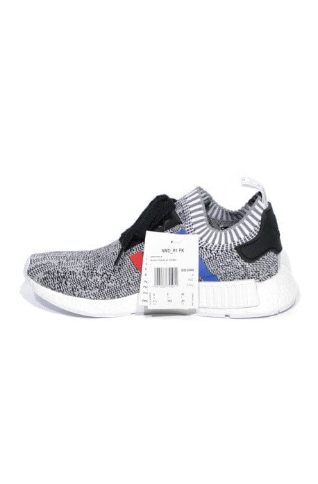 Tênis Adidas NMD_R1 Runner Primeknit White Ftw / Black