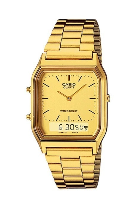 Relógio Casio Vintage Dourado AQ-230GA-9DMQ
