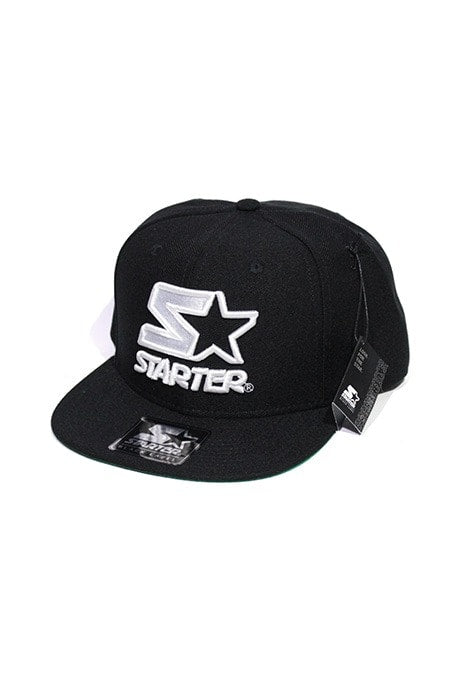 Boné Snapback Starter Black Label Logo Black