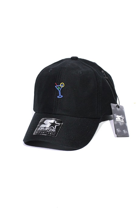 Boné Aba Curva Strapback Starter Black Label Neon Drink 2 Preto