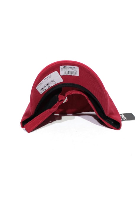 Boné Aba Curva Strapback Starter Black Label Retro 3 Vermelho