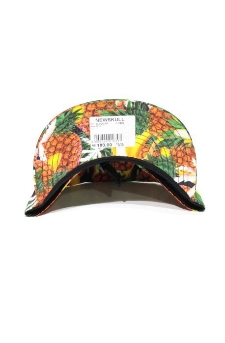 Boné 5 Panel Clipback BLVD Supply Pineapple
