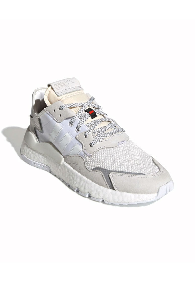 Tênis Adidas Nite Jogger 3M Branco/Refletivo