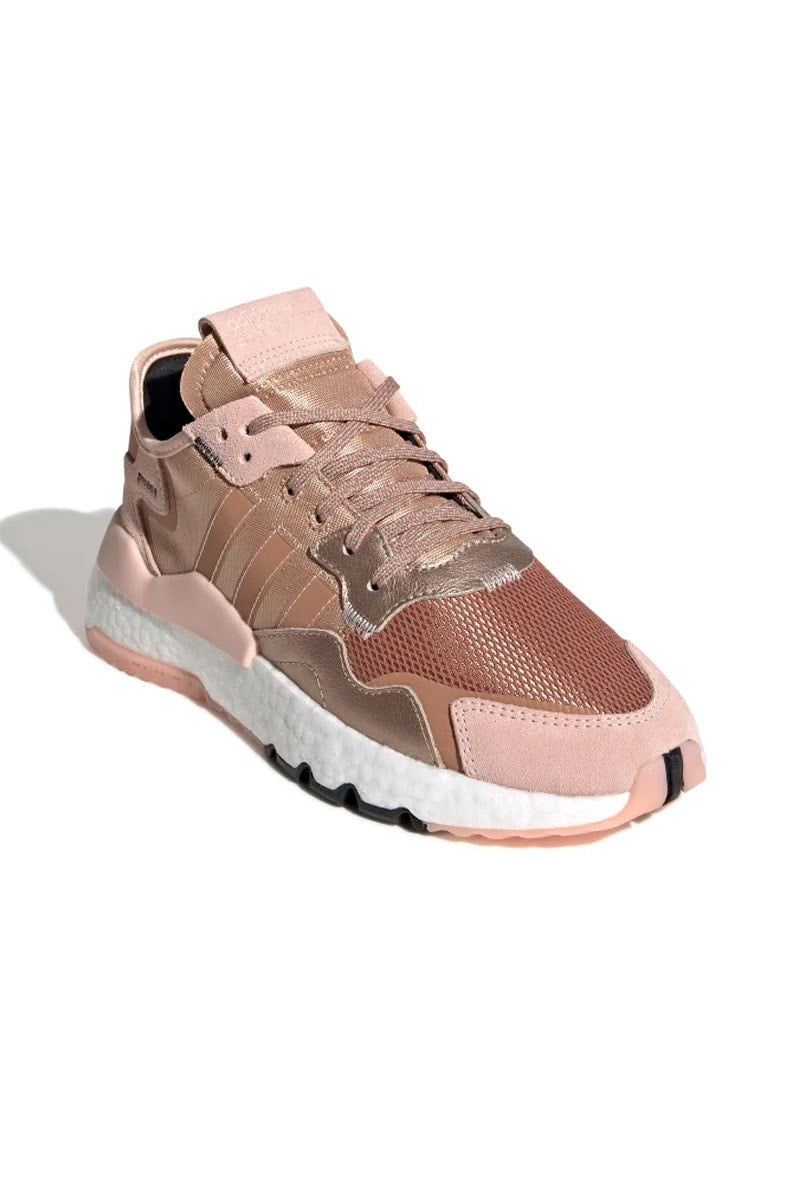 Tênis Adidas Nite Jogger Feminino Rosa/Gold
