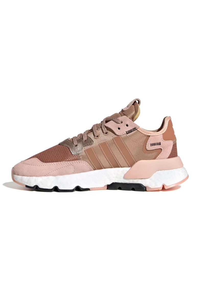 Tênis Adidas Nite Jogger Feminino Rosa/Gold