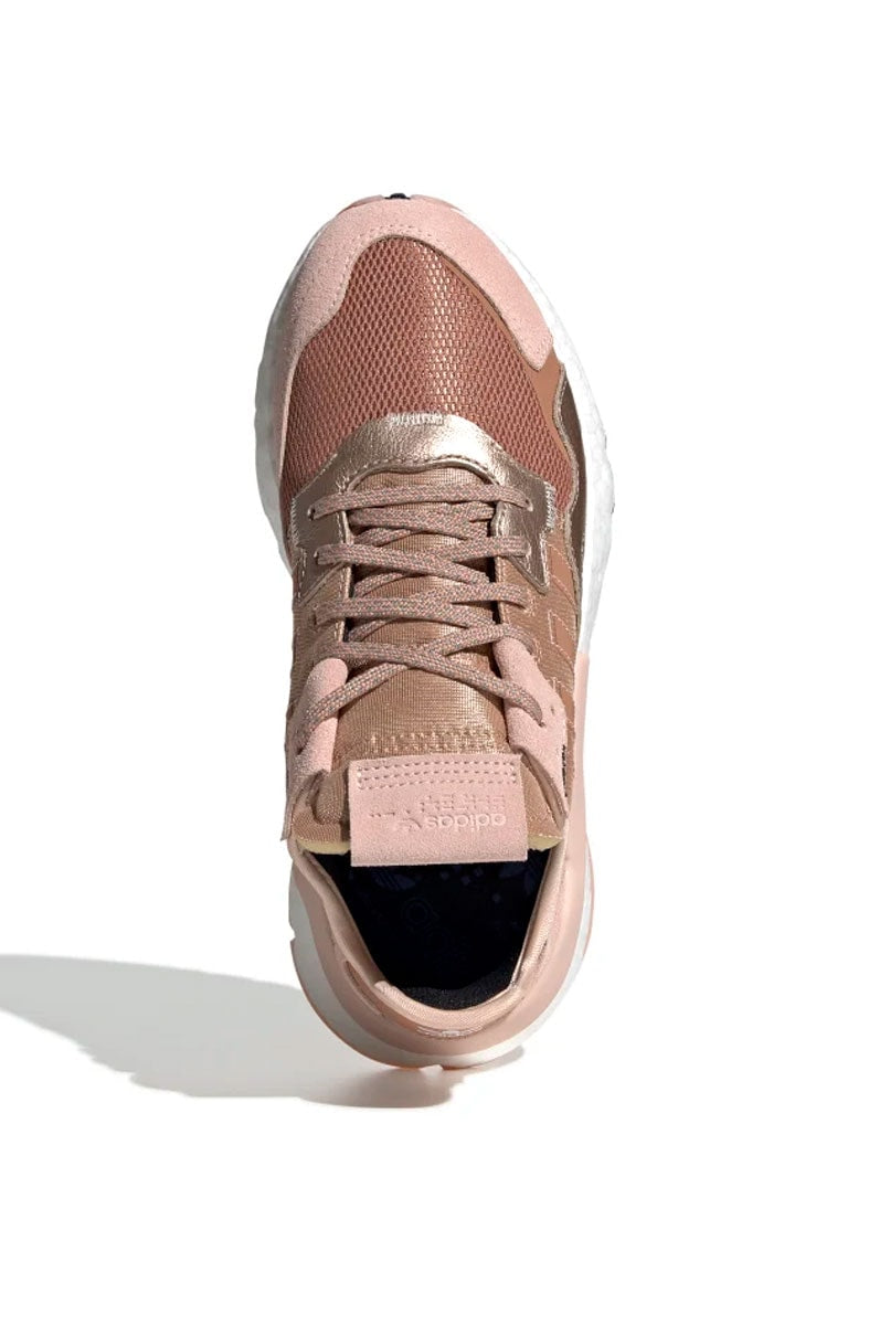 Tênis Adidas Nite Jogger Feminino Rosa/Gold