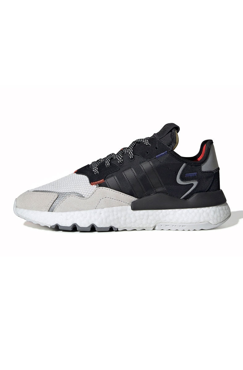 Tênis Adidas Nite Jogger 3M Refletivo Preto/Cinza