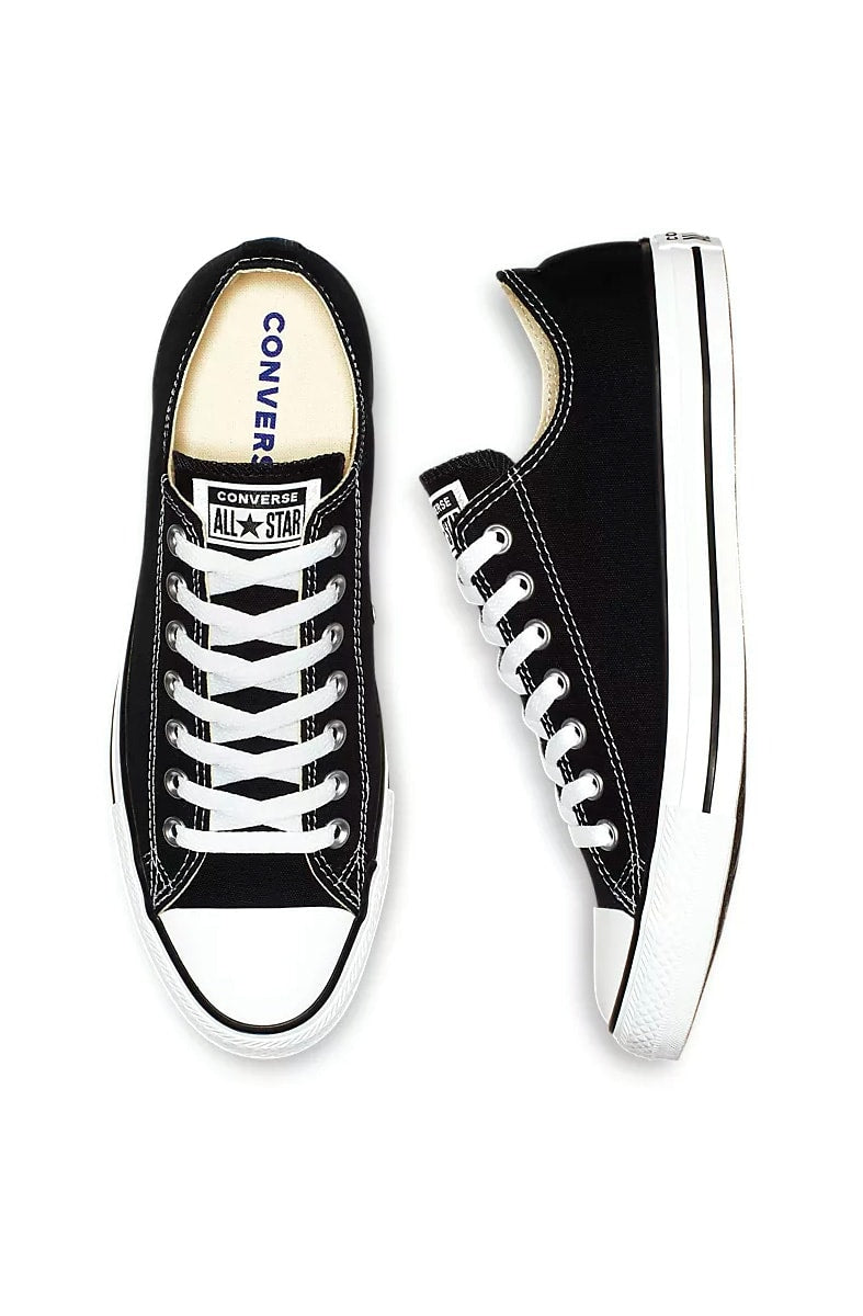 Tênis Converse Chuck Taylor All Star Low Preto/Branco CT00010002