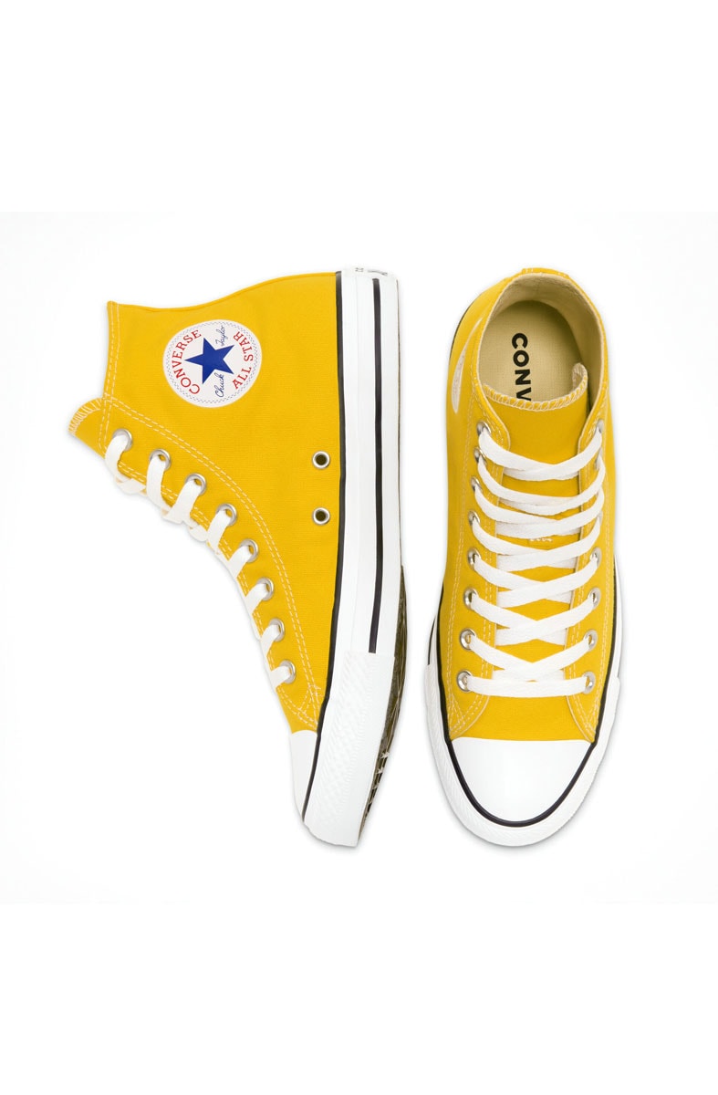 Tênis Converse Chuck Taylor All Star High Seasonal Colors Amarelo