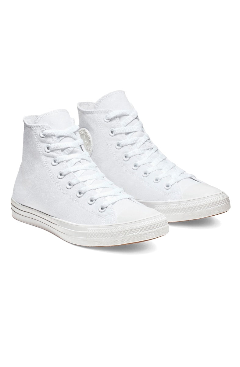 Tênis CONVERSE Chuck Taylor ALL STAR Monochrome High Branco/Branco
