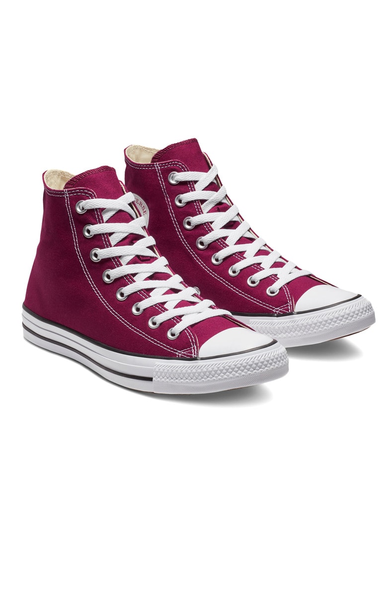 Tênis Converse Chuck Taylor All Star High Bordo/Branco