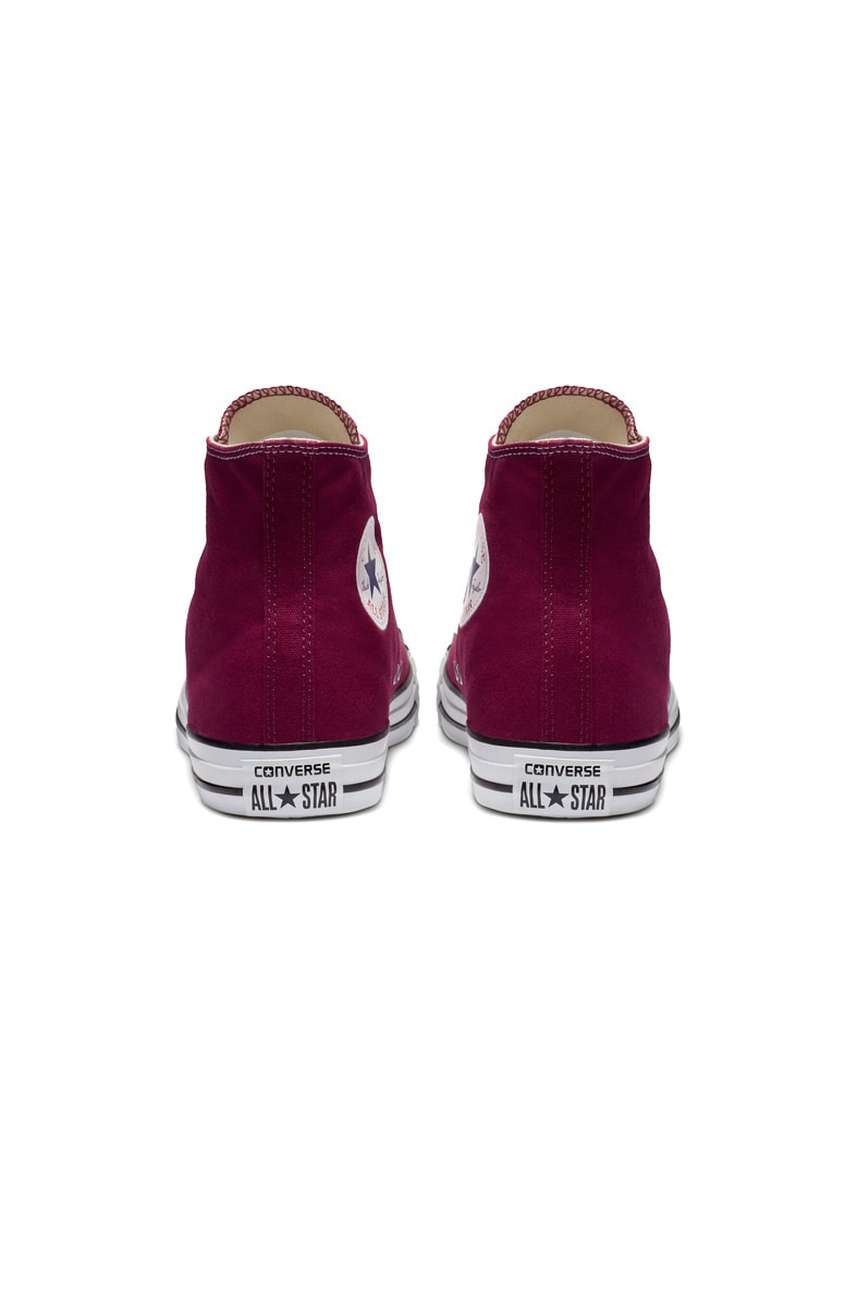 Tênis Converse Chuck Taylor All Star High Bordo/Branco