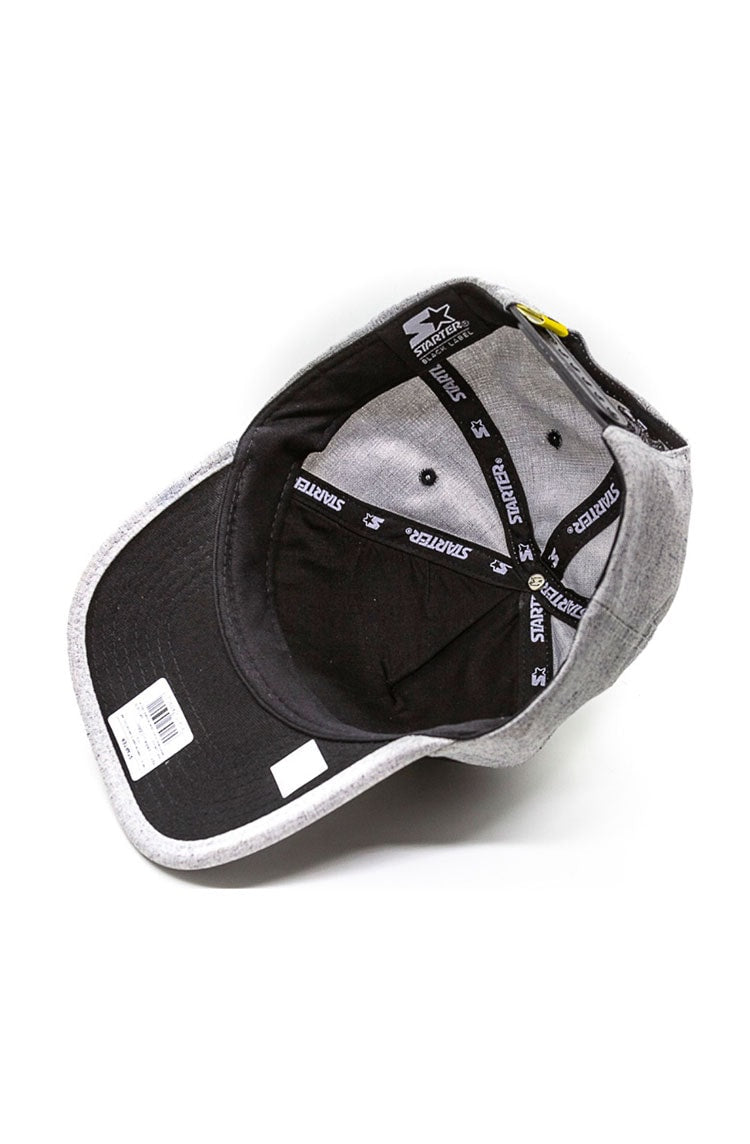Bone STARTER Collab Felix Snapback Preto/Cinza