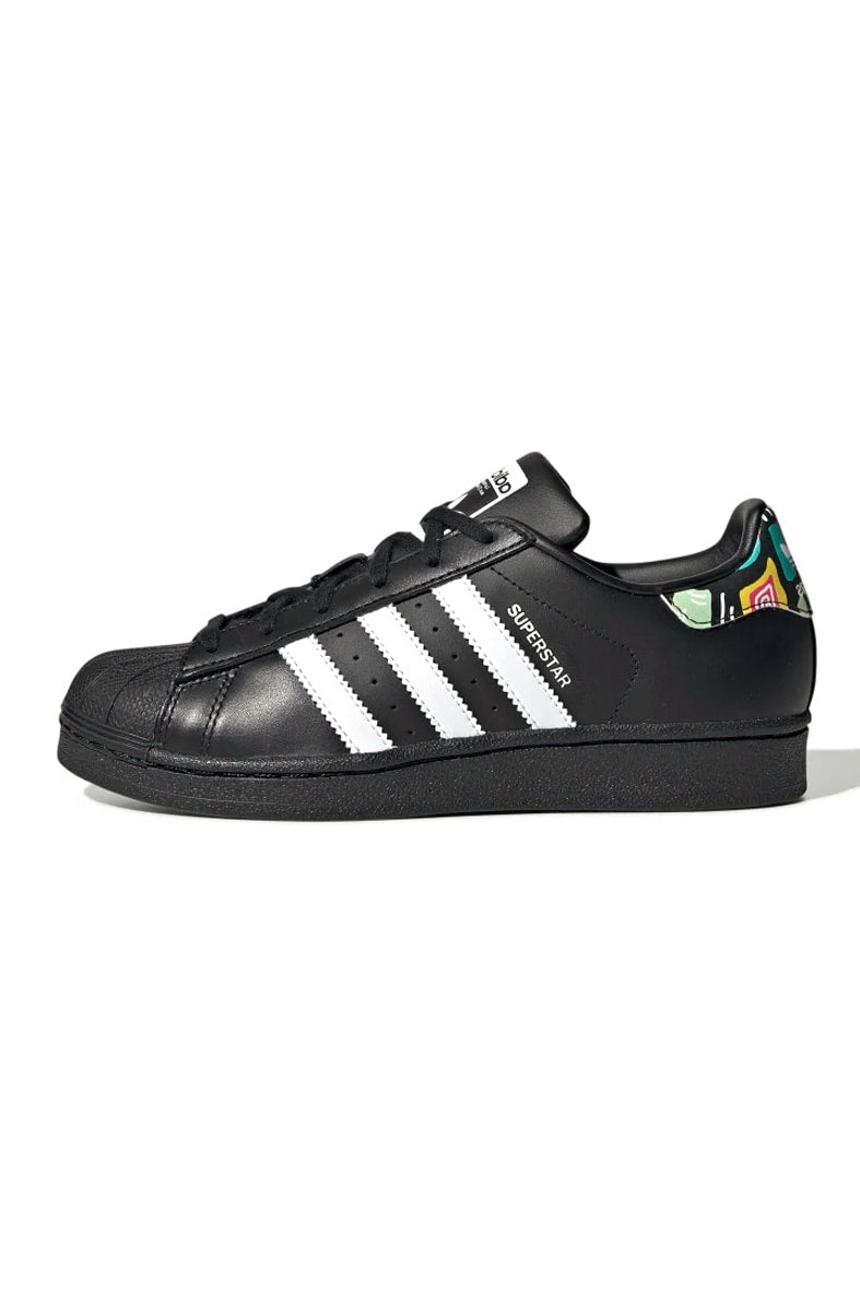 Tênis Adidas Superstar Preto/Branco/Tribal
