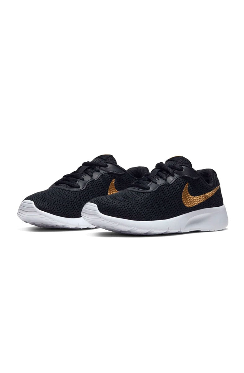 Tênis NIKE Tanjun BG Feminino Preto/Dourado