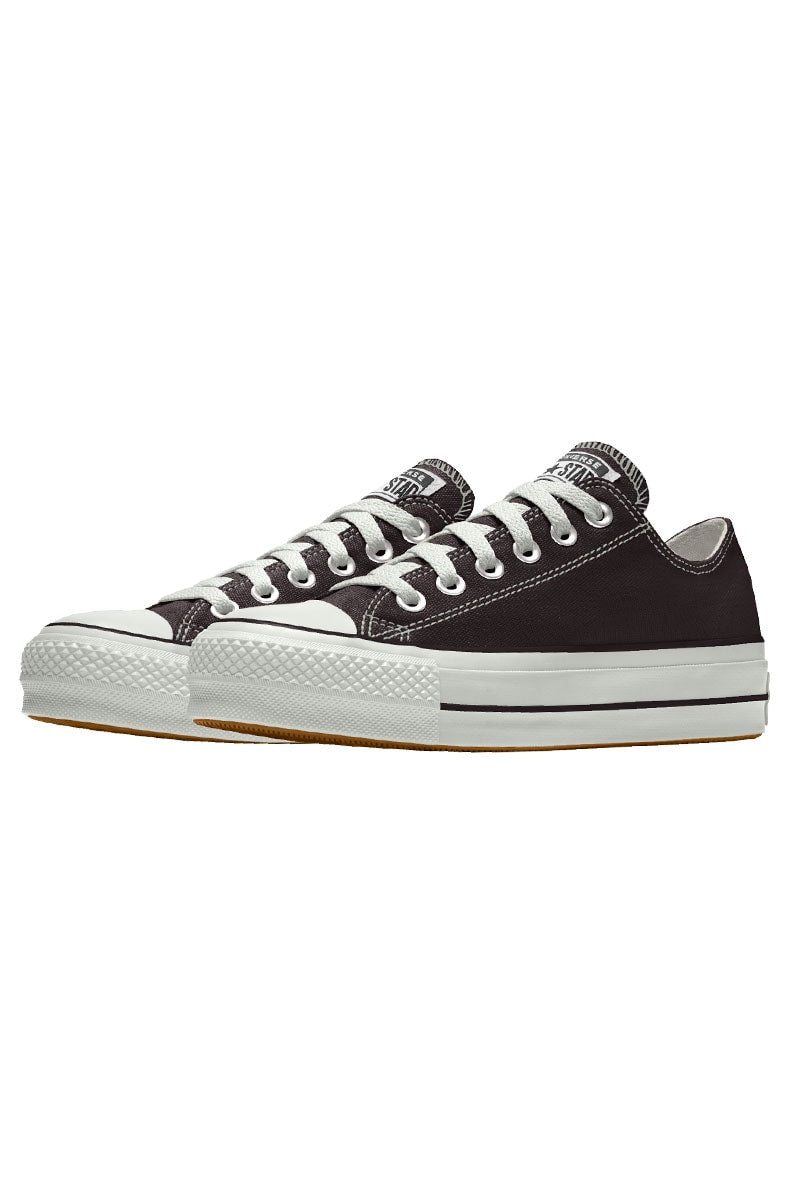 Tênis Converse Chuck Taylor All Star Lift Plataforma Low Preto/Branco