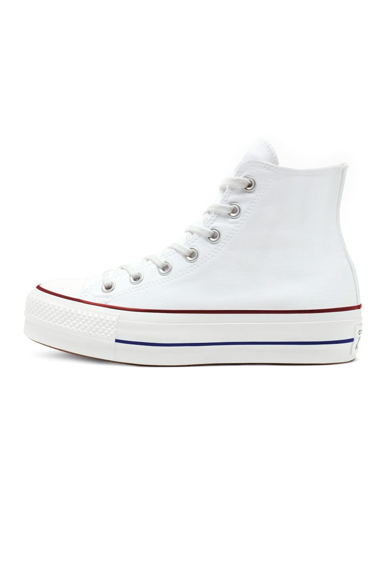 Tênis Converse Chuck Taylor All Star Lift Plataforma High Branco/Branco