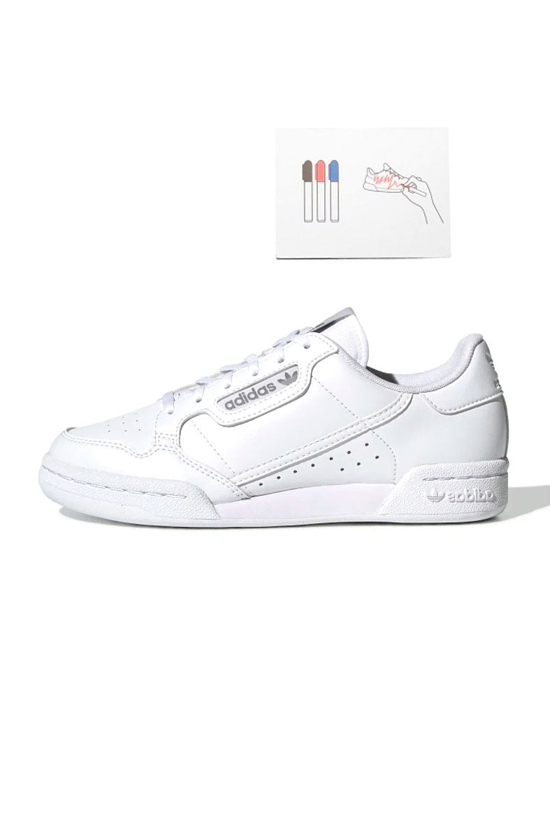 Tênis Adidas Continental 80 Branco/Branco