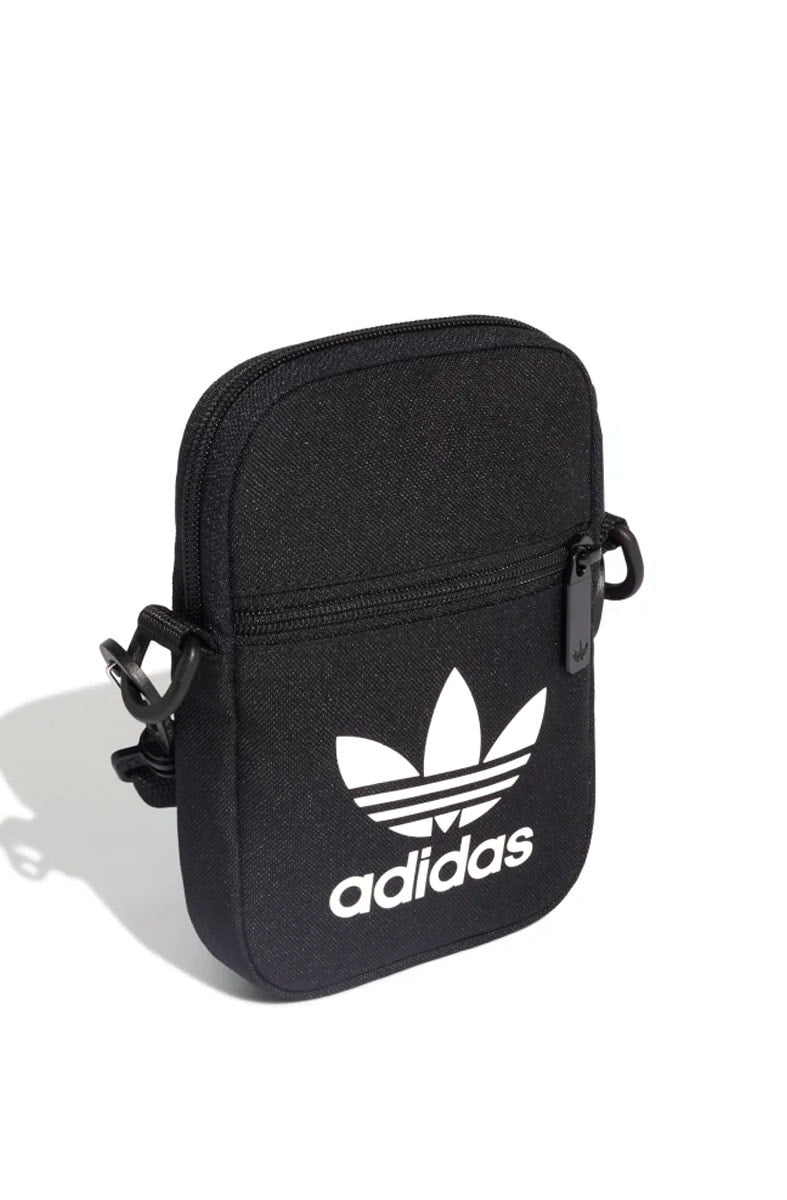 Bolsa Adidas ShoulderBag Festival Trefoil Preta/Branca