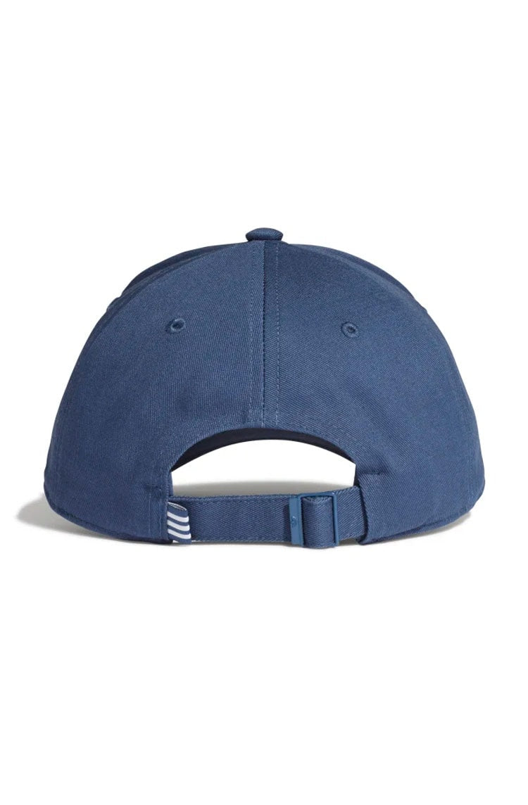Bone Adidas Aba Curva Baseball Trefoil Strapback Azul/Branco