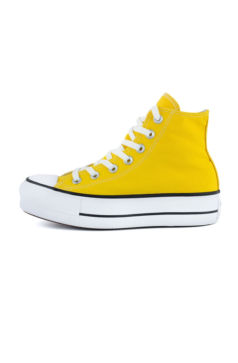 Tênis CONVERSE Chuck Taylor ALL STAR Lift Plataforma High Amarelo