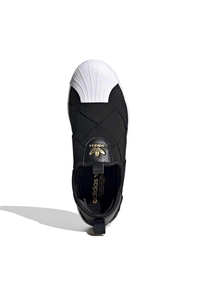 Tênis Adidas Superstar Feminino New Slip On Preto