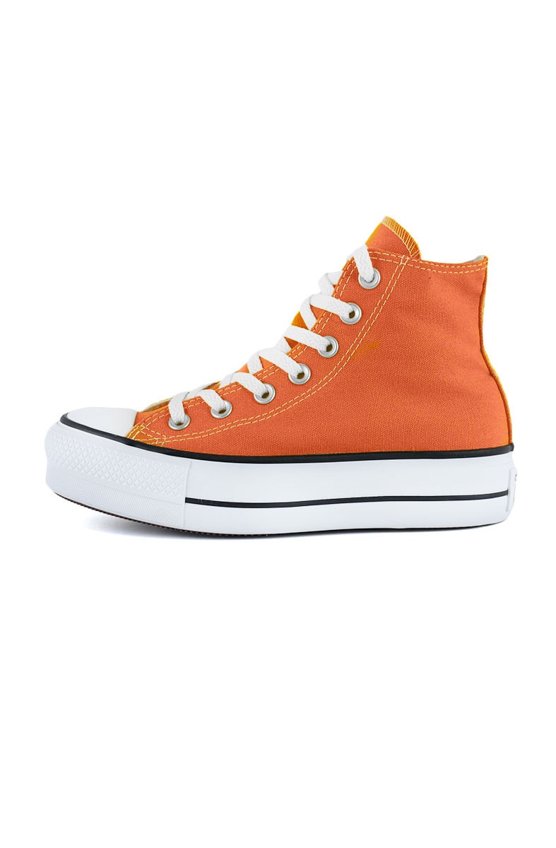 Tênis CONVERSE Chuck Taylor ALL STAR Lift Plataforma High Laranja/Ferrugem