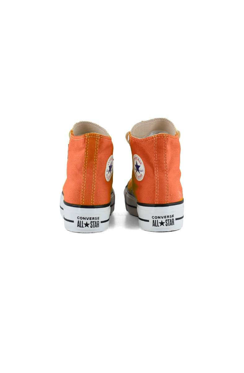Tênis CONVERSE Chuck Taylor ALL STAR Lift Plataforma High Laranja/Ferrugem