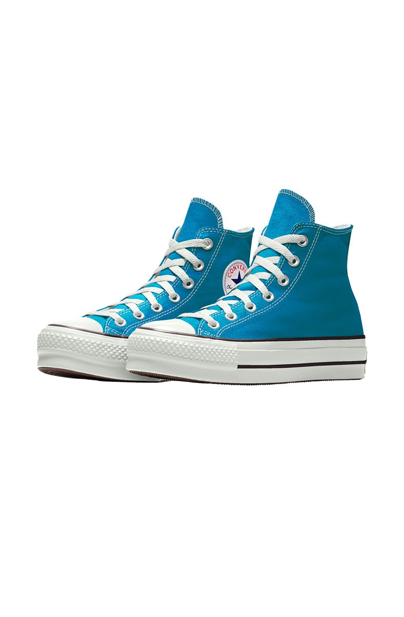 Tênis CONVERSE Chuck Taylor ALL STAR Lift Plataforma High Azul/Acido