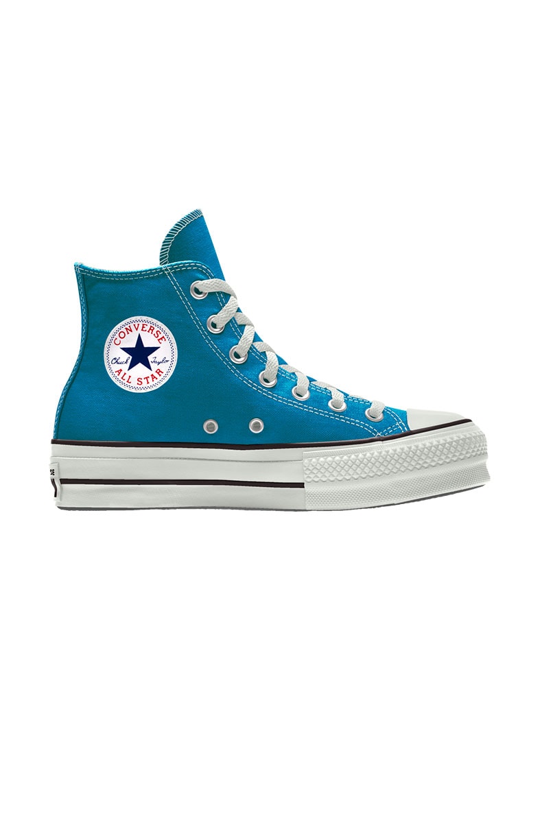 Tênis CONVERSE Chuck Taylor ALL STAR Lift Plataforma High Azul/Acido