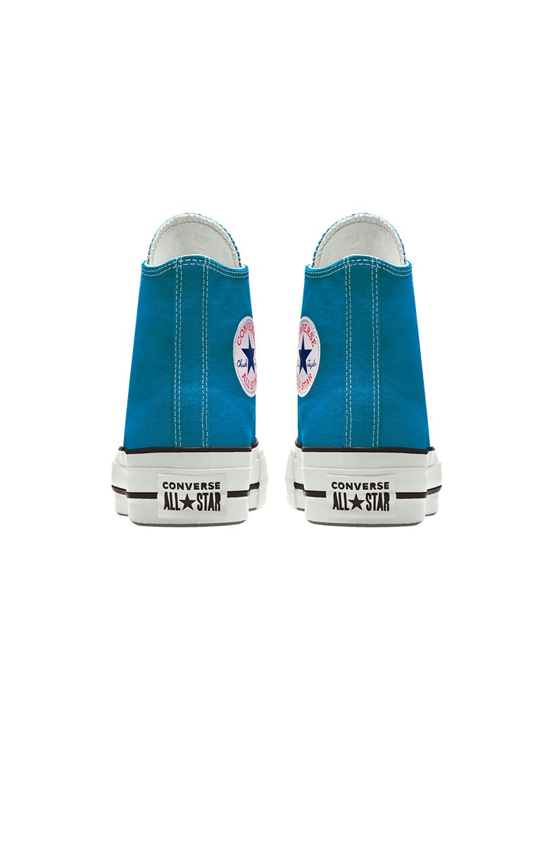 Tênis CONVERSE Chuck Taylor ALL STAR Lift Plataforma High Azul/Acido