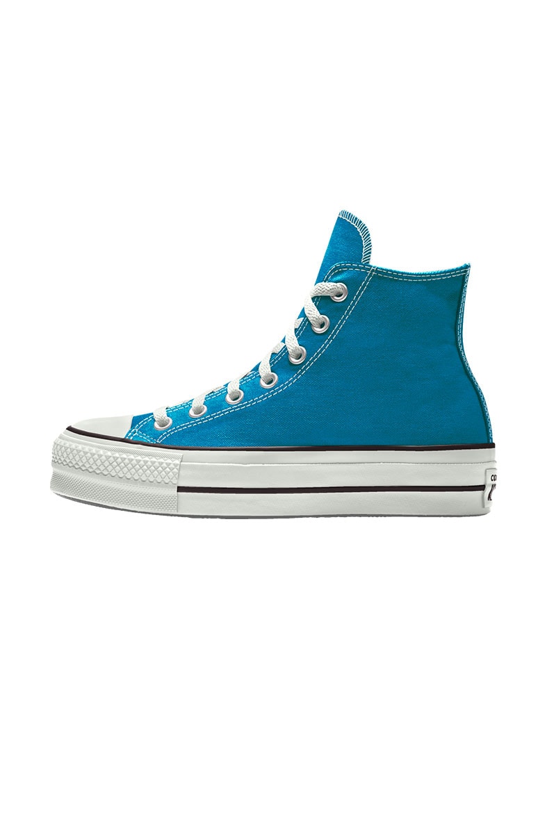 Tênis CONVERSE Chuck Taylor ALL STAR Lift Plataforma High Azul/Acido