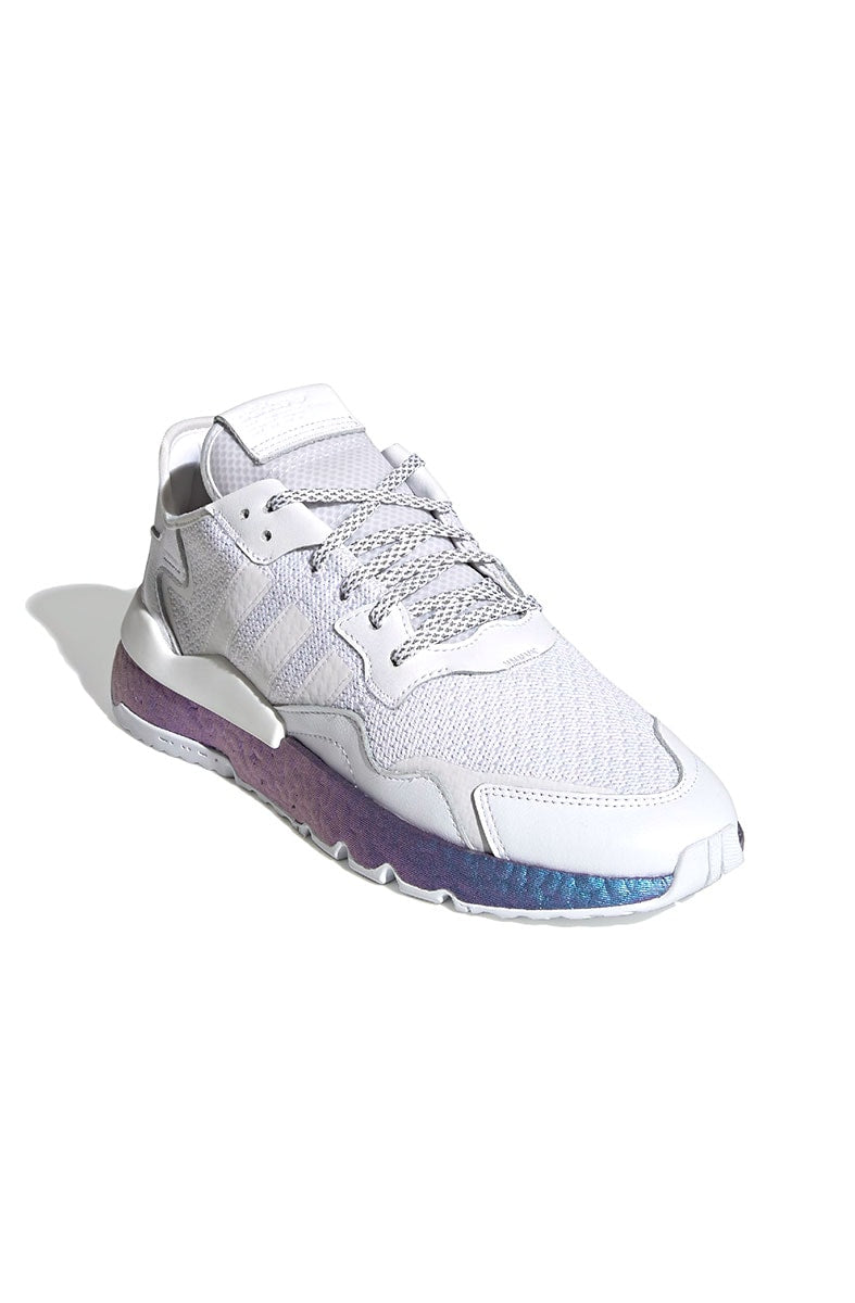 Tênis Adidas Nite Jogger Metalic Boost Branco
