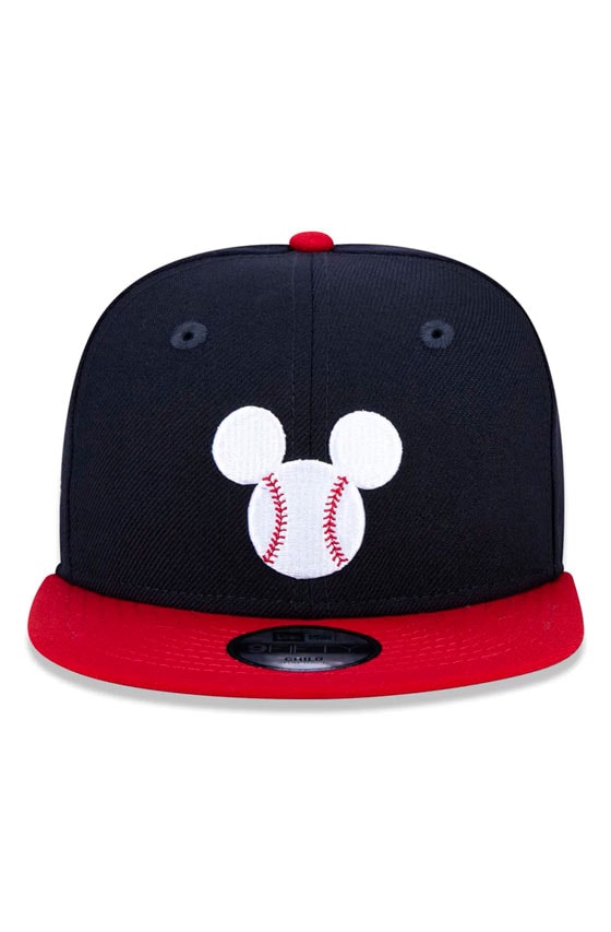 Boné New Era Infantil 9Fifty Mickey Mouse Disney Marinho