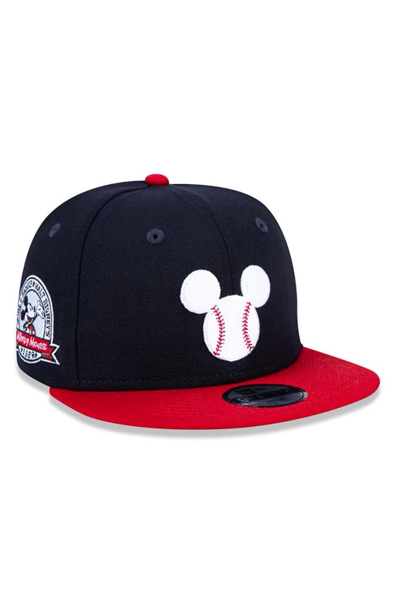 Boné New Era Infantil 9Fifty Mickey Mouse Disney Marinho