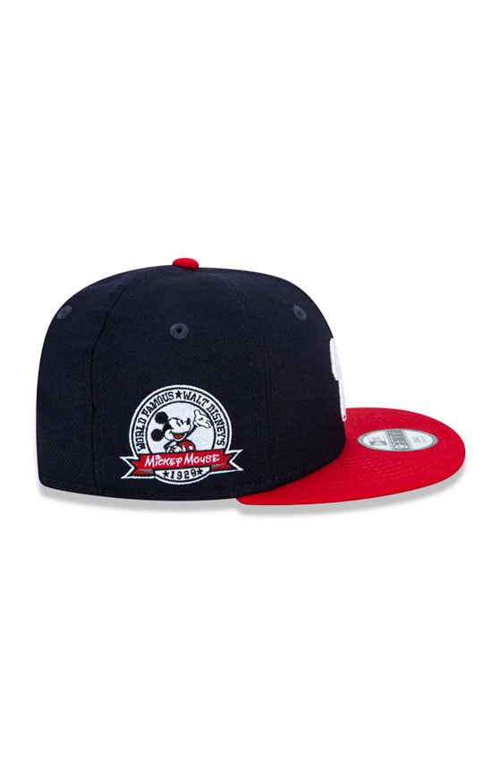 Boné New Era Infantil 9Fifty Mickey Mouse Disney Marinho