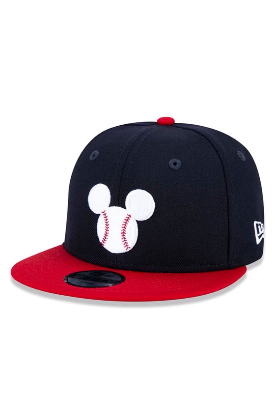 Boné New Era Infantil 9Fifty Mickey Mouse Disney Marinho