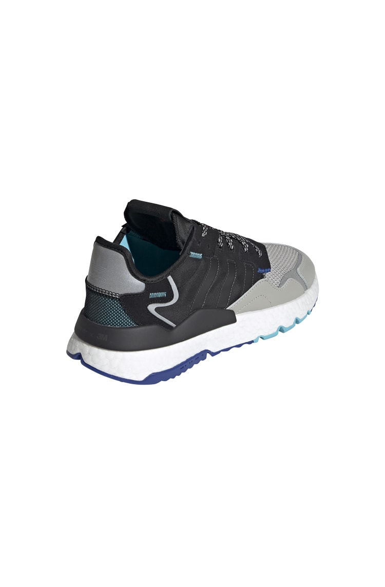 Tênis Adidas Nite Jogger 3M Refletivo Preto/Roxo