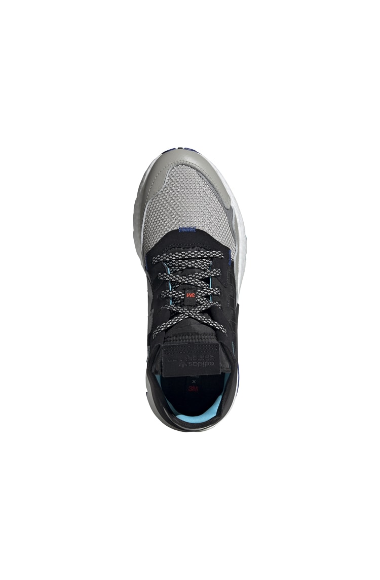 Tênis Adidas Nite Jogger 3M Refletivo Preto/Roxo