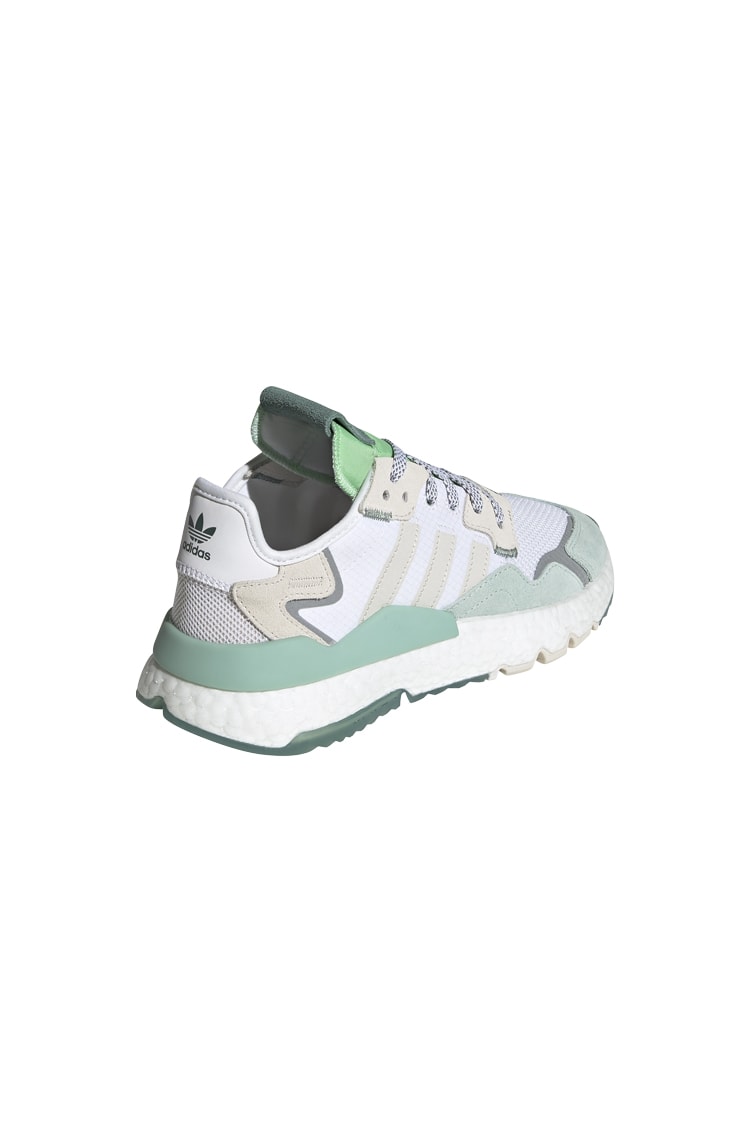 Tênis Adidas Nite Jogger Feminino Branco/Verde