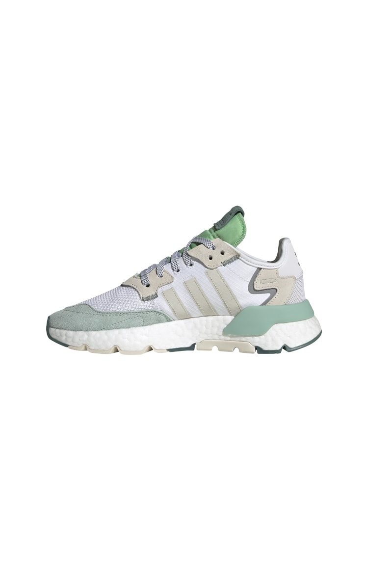 Tênis Adidas Nite Jogger Feminino Branco/Verde